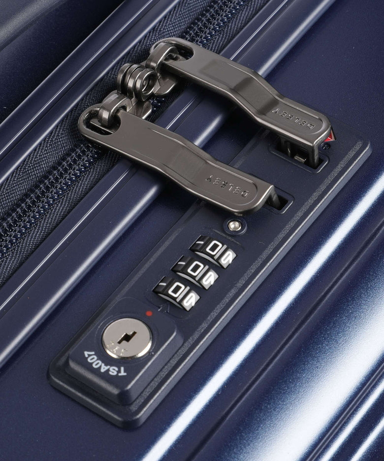 Delsey Paris Caumartin Plus Spinner (4 wheels) stahlblau