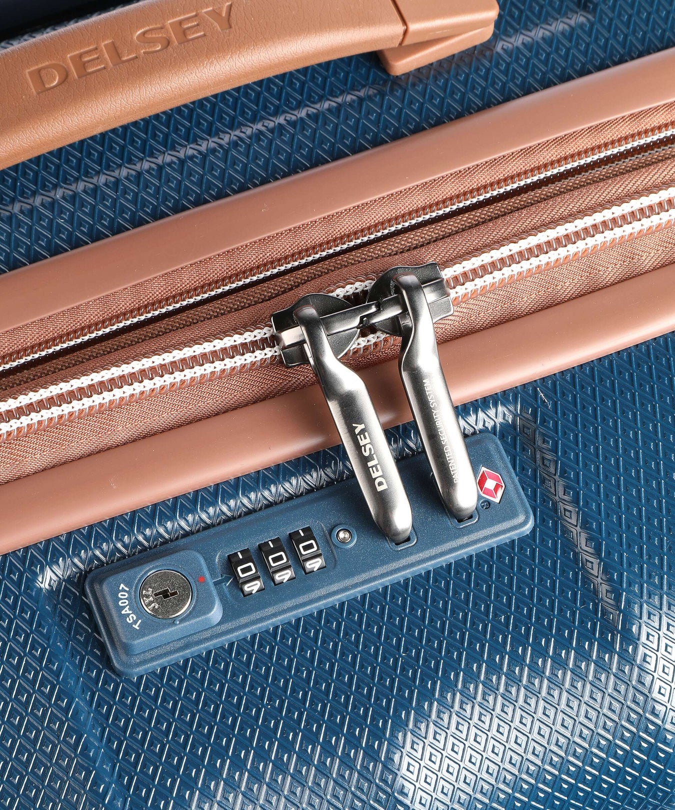 Delsey Paris Carrousel Spinner (4 wheels) marineblau