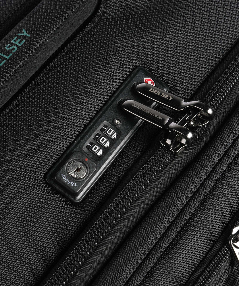 Delsey Paris Helium Dlx Spinner (4 wheels) schwarz