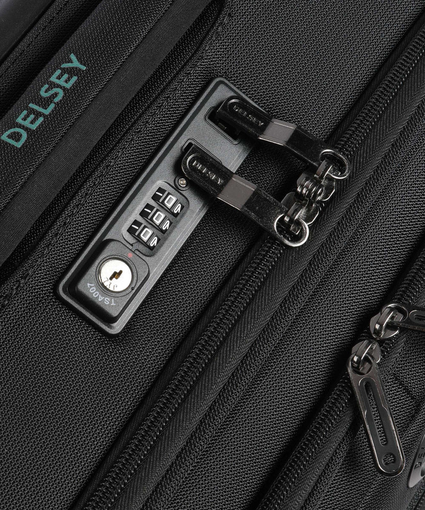 Delsey Paris Helium Dlx Spinner (4 wheels) schwarz