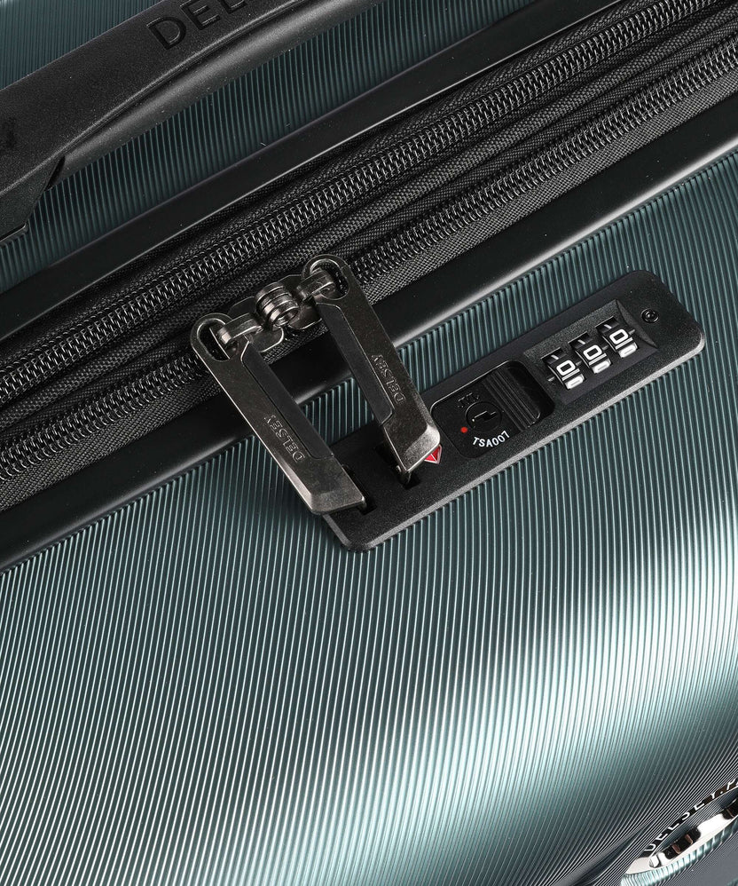 Delsey Paris Air Armour Spinner (4 wheels) grün