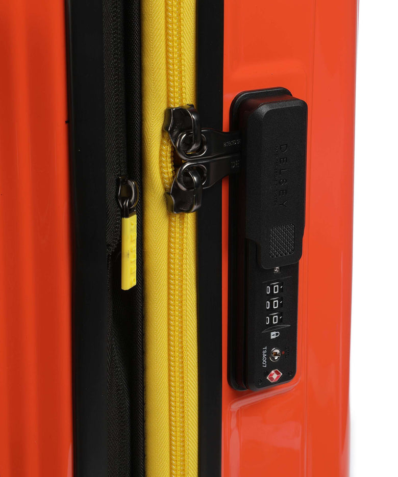 Delsey Paris Rempart Spinner (4 wheels) orange