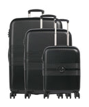Delsey Paris Flanerie SE Juego de maletas (4 ruedas) black