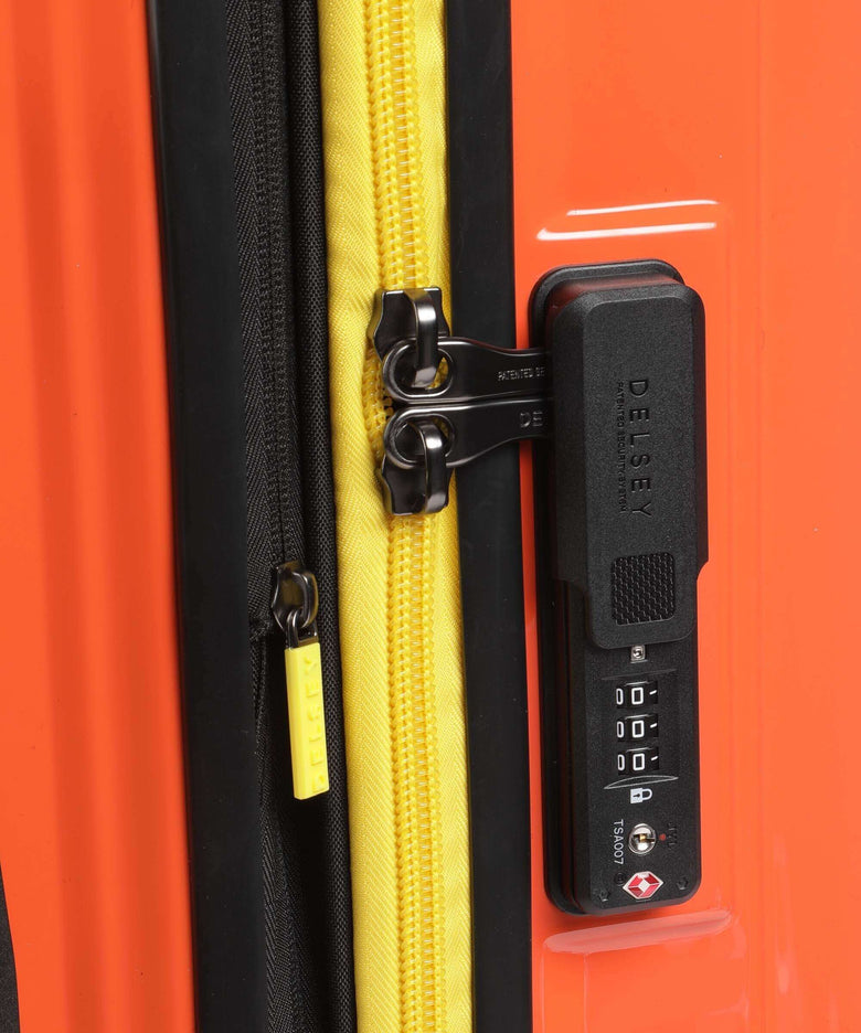 Delsey Paris Rempart Spinner (4 wheels) orange