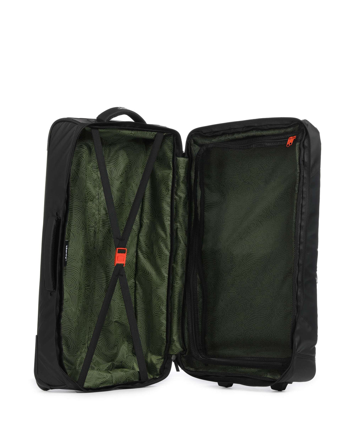 Jeep JS006B 73 Travel bag with wheels black