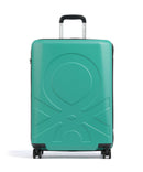 Delsey Paris x United Colors of Benetton Fabrica Maleta con 4 ruedas green