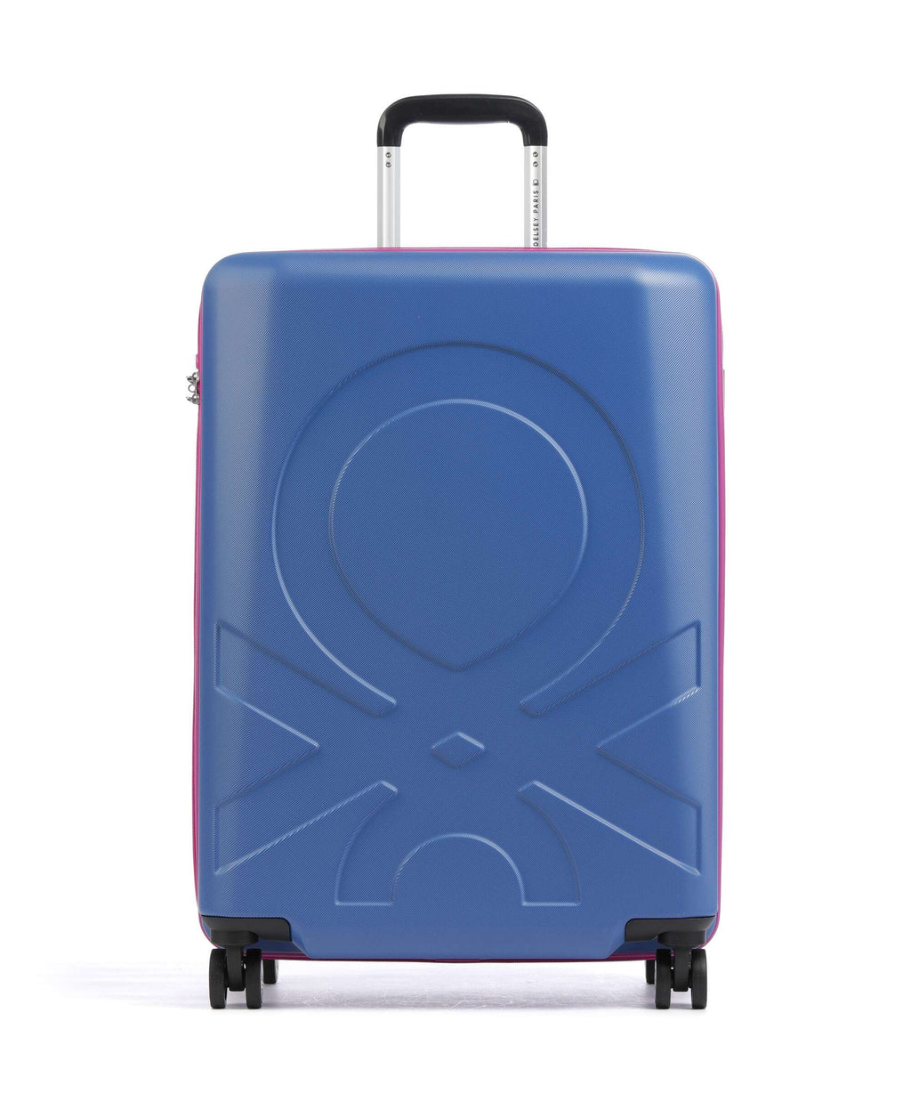 Delsey Paris x United Colors of Benetton Fabrica Spinner (4 wheels) blue