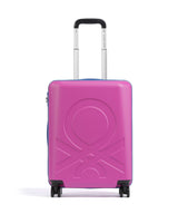 Delsey Paris x United Colors of Benetton Fabrica Maleta con 4 ruedas purple