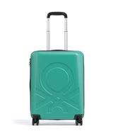 Delsey Paris x United Colors of Benetton Fabrica Maleta con 4 ruedas green
