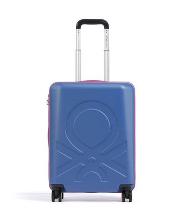 Delsey Paris x United Colors of Benetton Fabrica Maleta con 4 ruedas blue