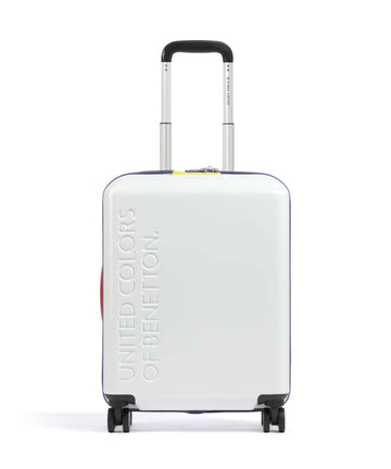 Delsey Paris x United Colors of Benetton United Maleta con 4 ruedas white