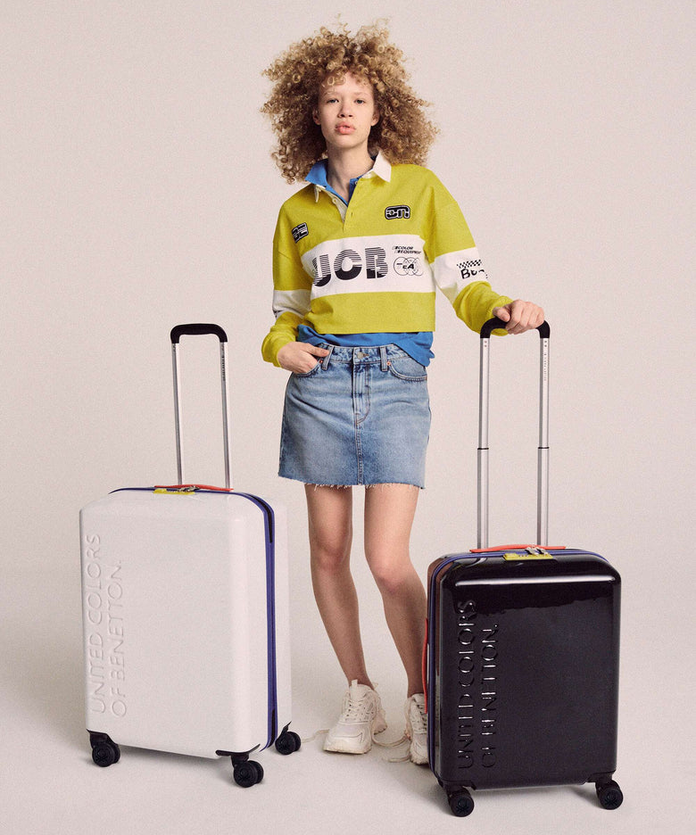 Delsey Paris x United Colors of Benetton United Spinner (4 wheels) black