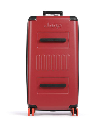 Jeep JH002B Maleta con 4 ruedas chili pepper red