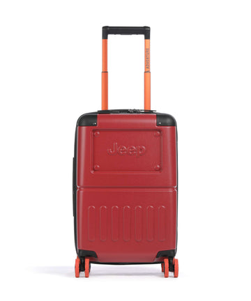 Jeep JH002B Maleta con 4 ruedas chili pepper red