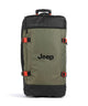 Jeep JS007C 82 Bolso de viaje con ruedas avocado green