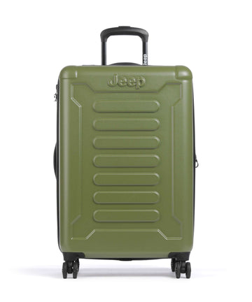 Jeep JH004C Maleta con 4 ruedas avocade green