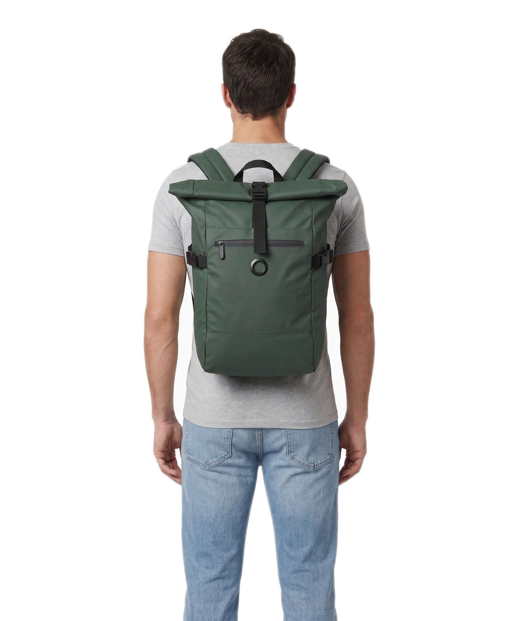 Delsey Paris Element 2.0 Rolltop backpack green