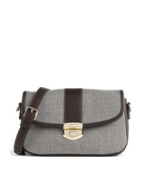 Lancaster Chevron Fia Bandolera marron chevron