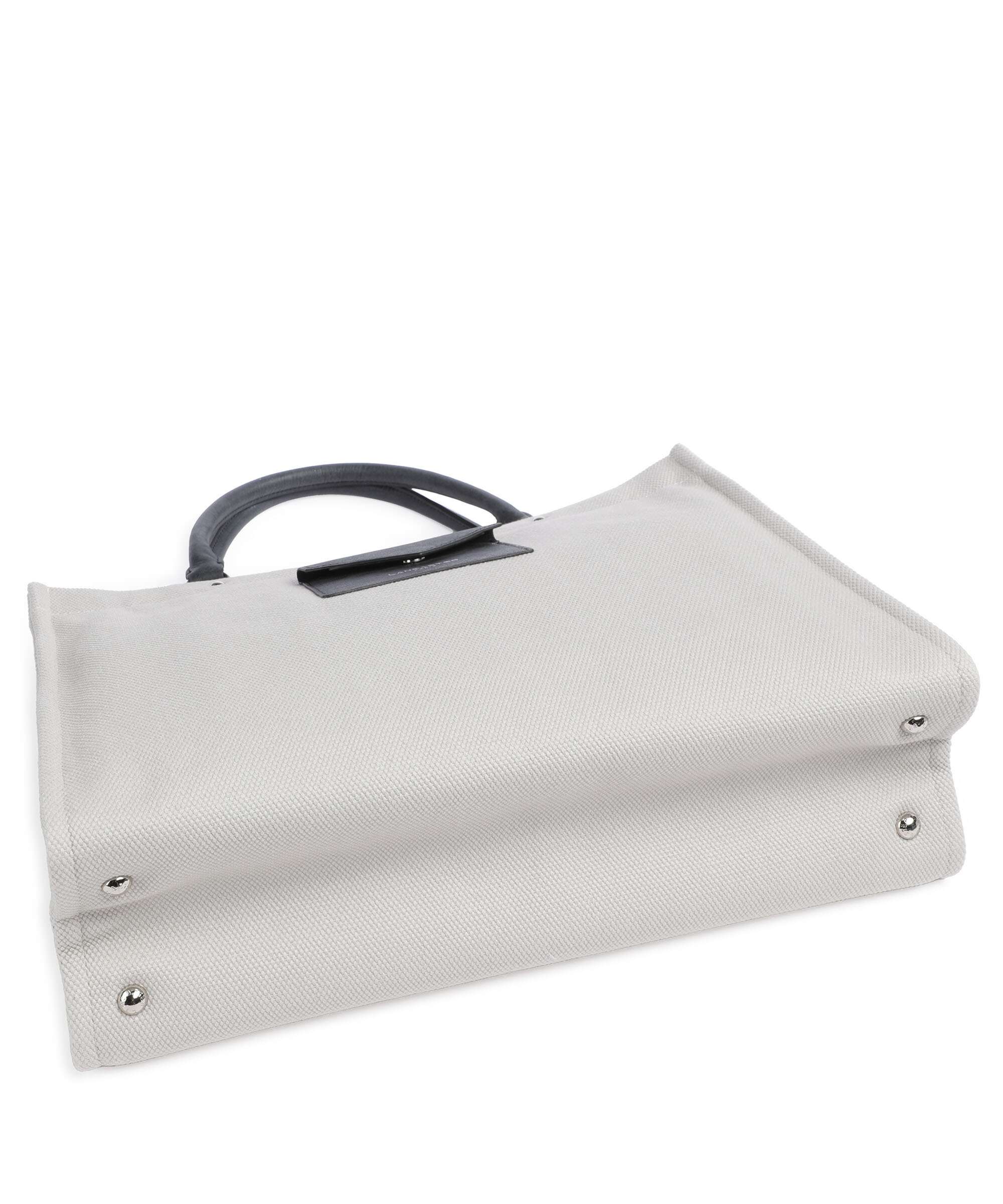 Lancaster Actual Conscious Canvas Handbag grisclai