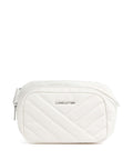 Lancaster Canvas Matelassé Belt bag ecru