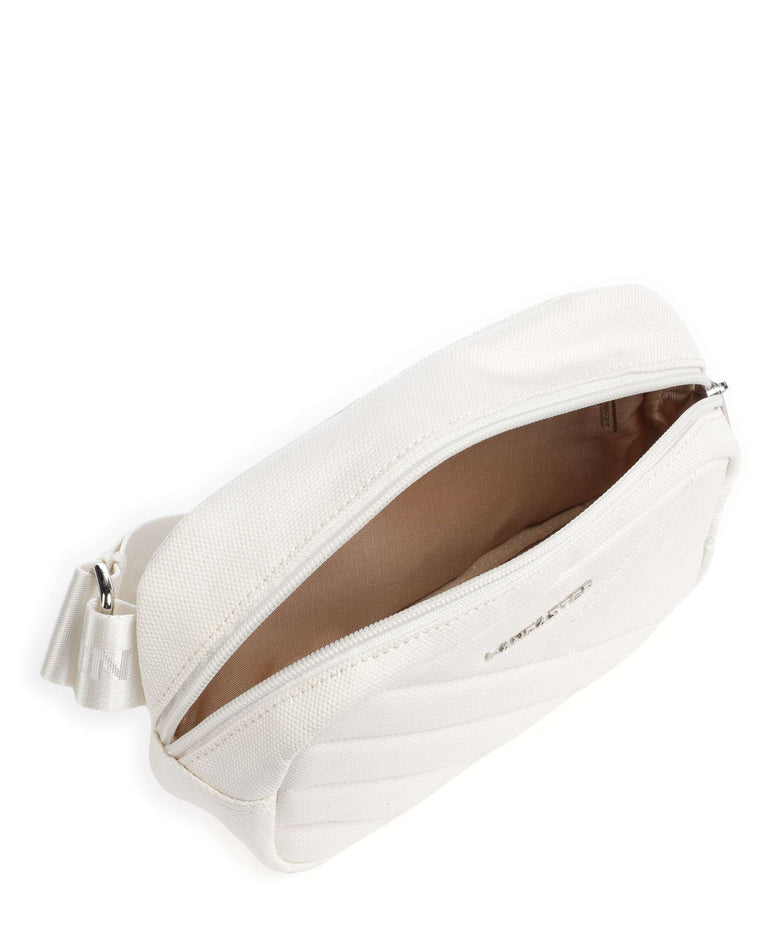 Lancaster Canvas Matelassé Belt bag ecru