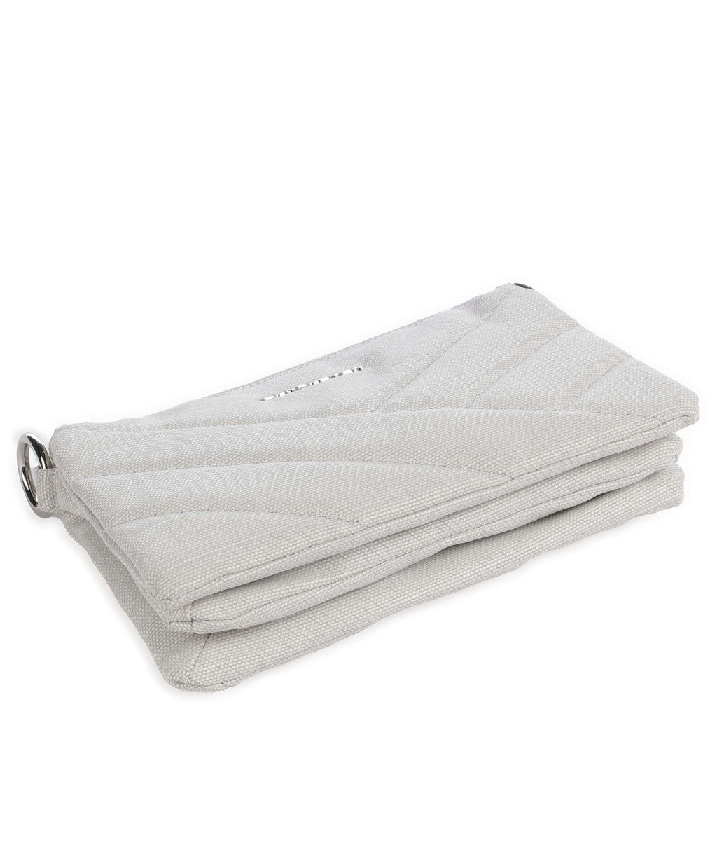 Lancaster Canvas Matelassé Shoulder bag mastic