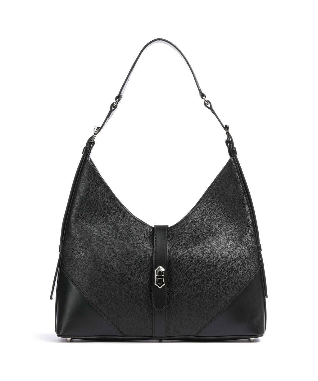 Lancaster Milano Delta Hobo bag noir