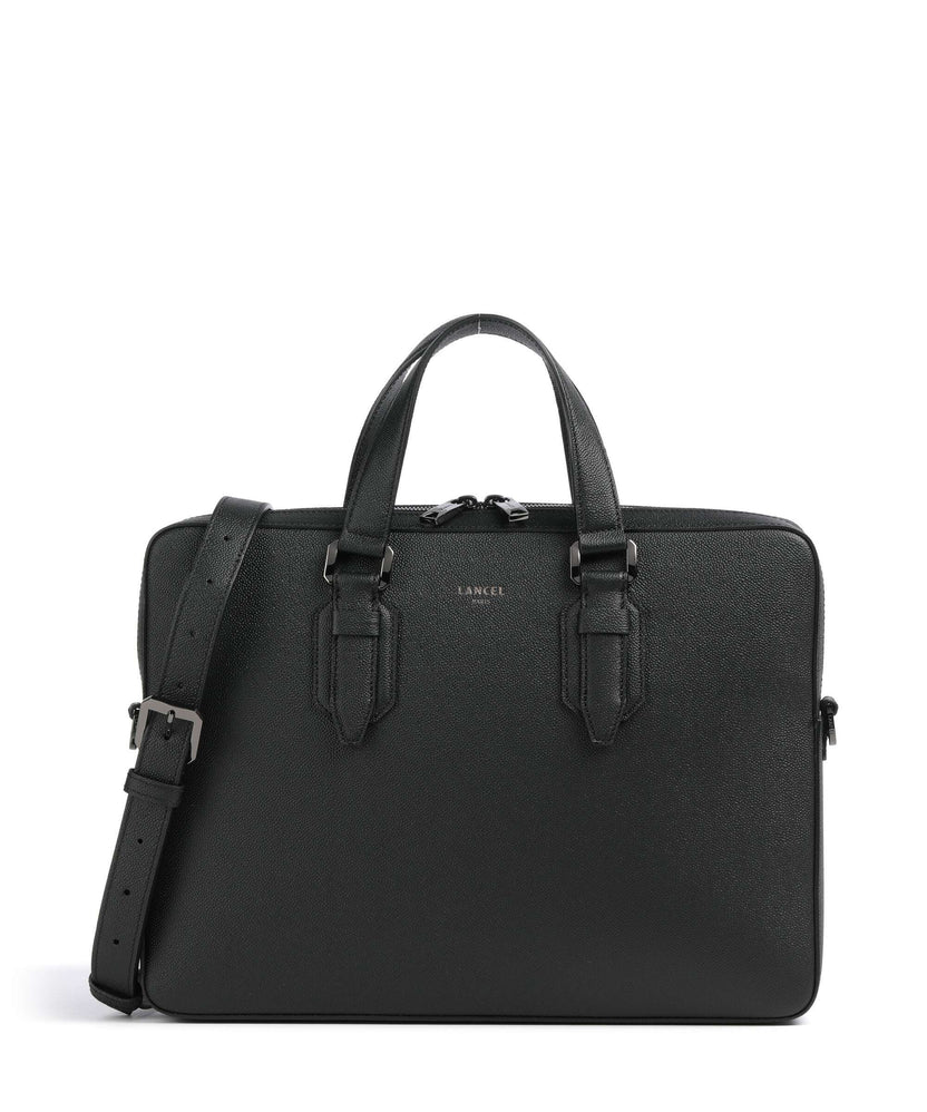 Lancel Charlie Briefcase black