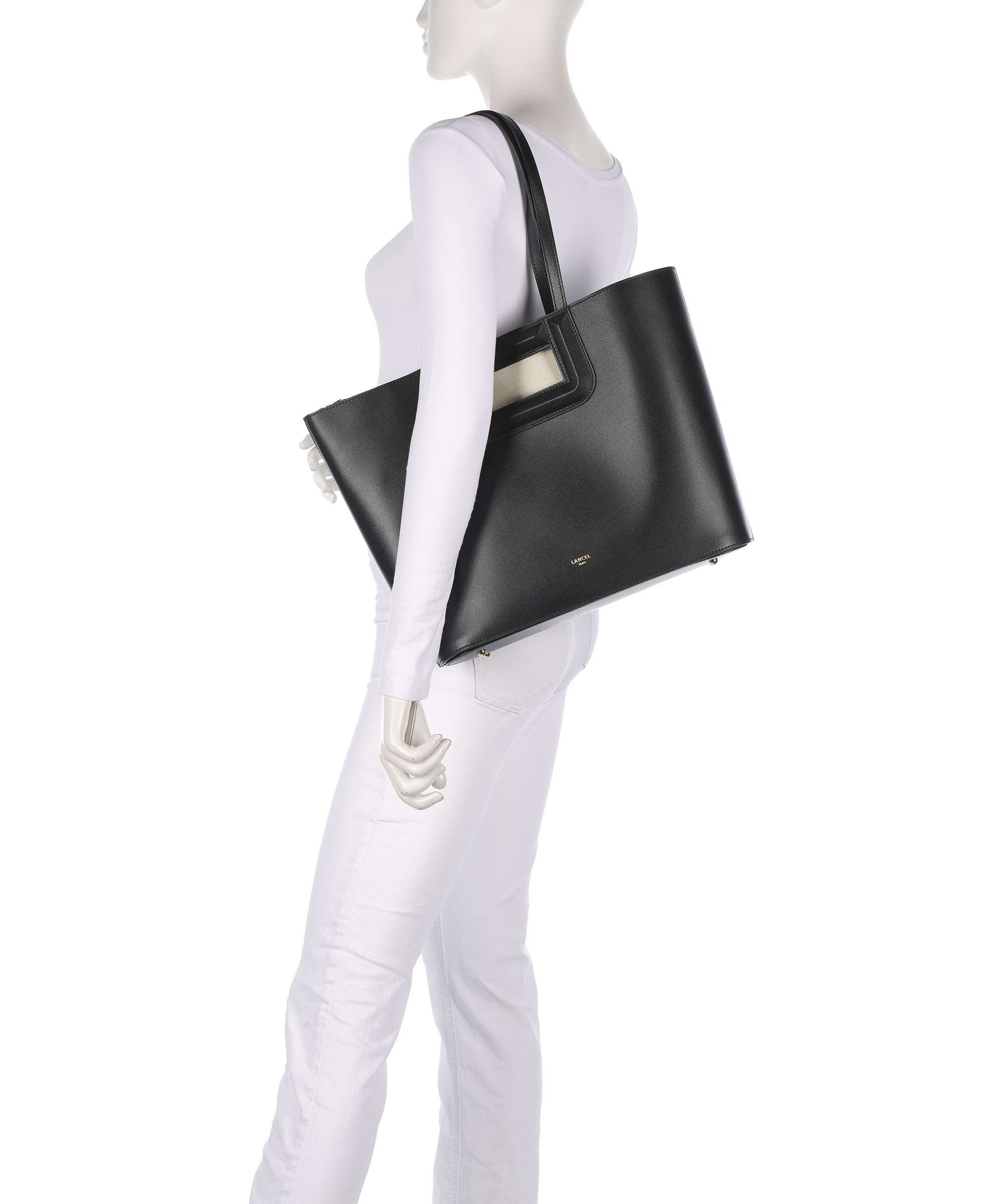Lancel Angèle M Tote bag black