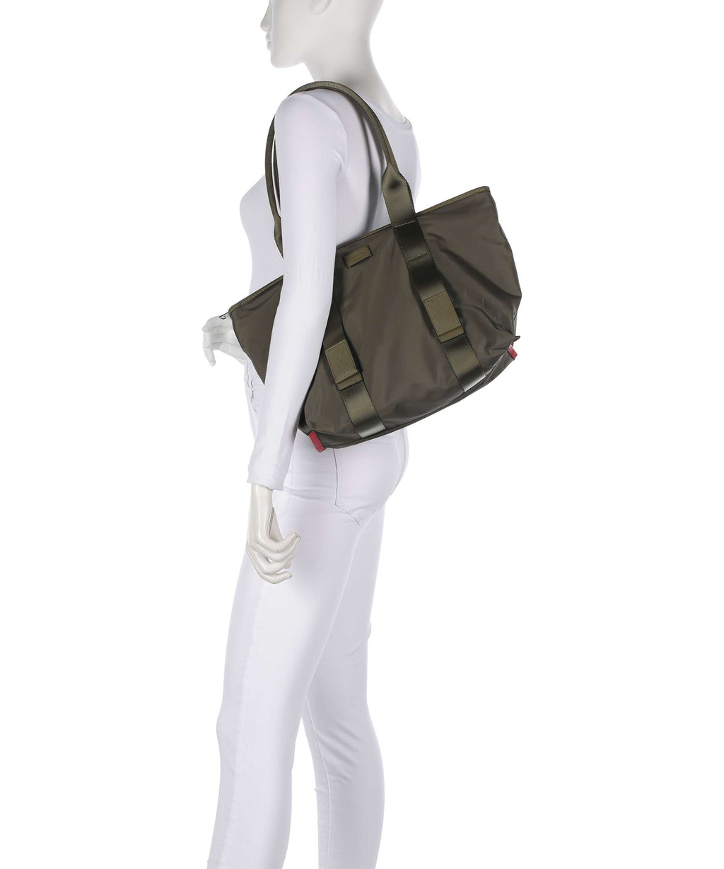 Lancel Mistral M Tote bag dark khaki