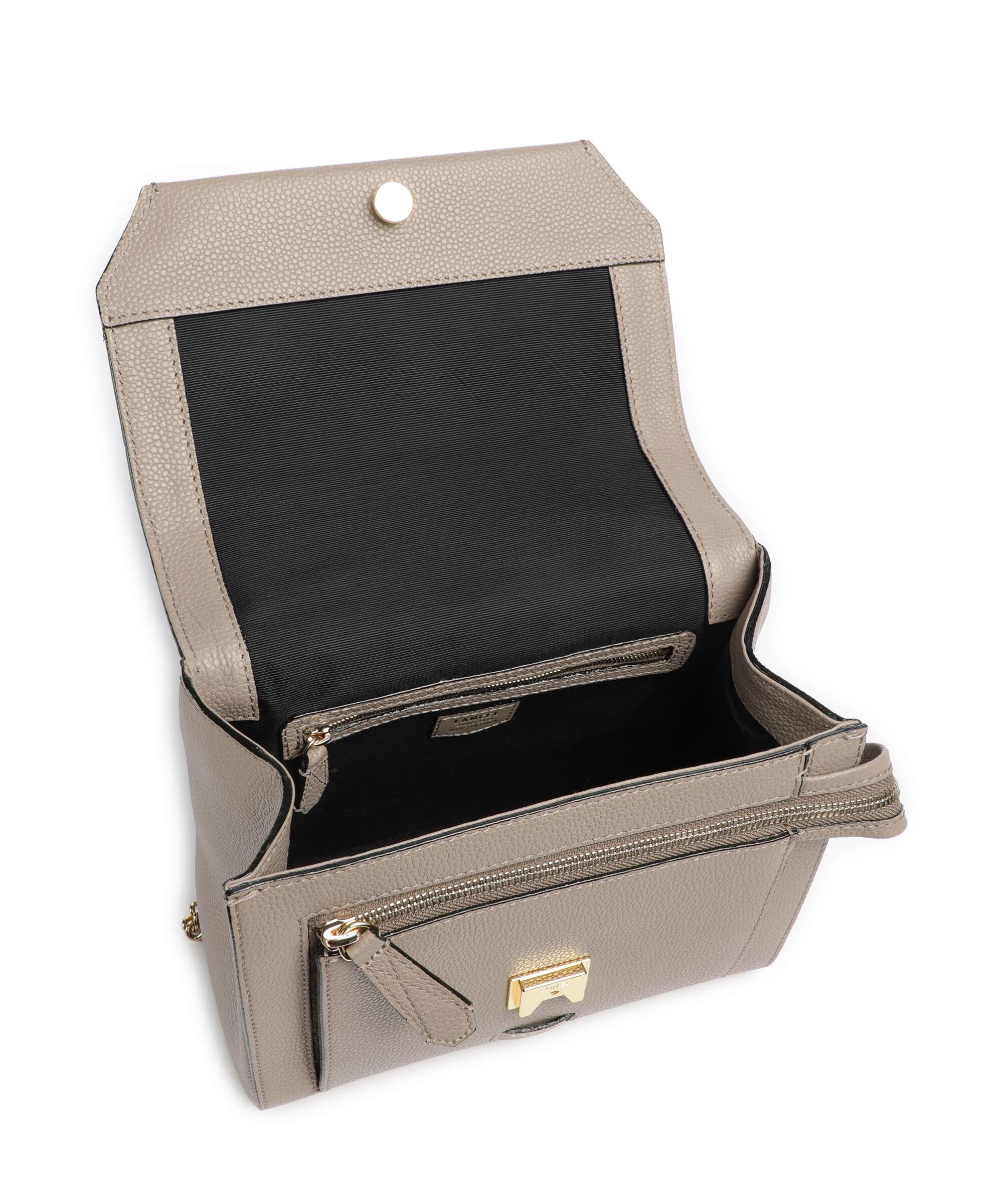 Lancel Ninon M Shoulder bag pebble