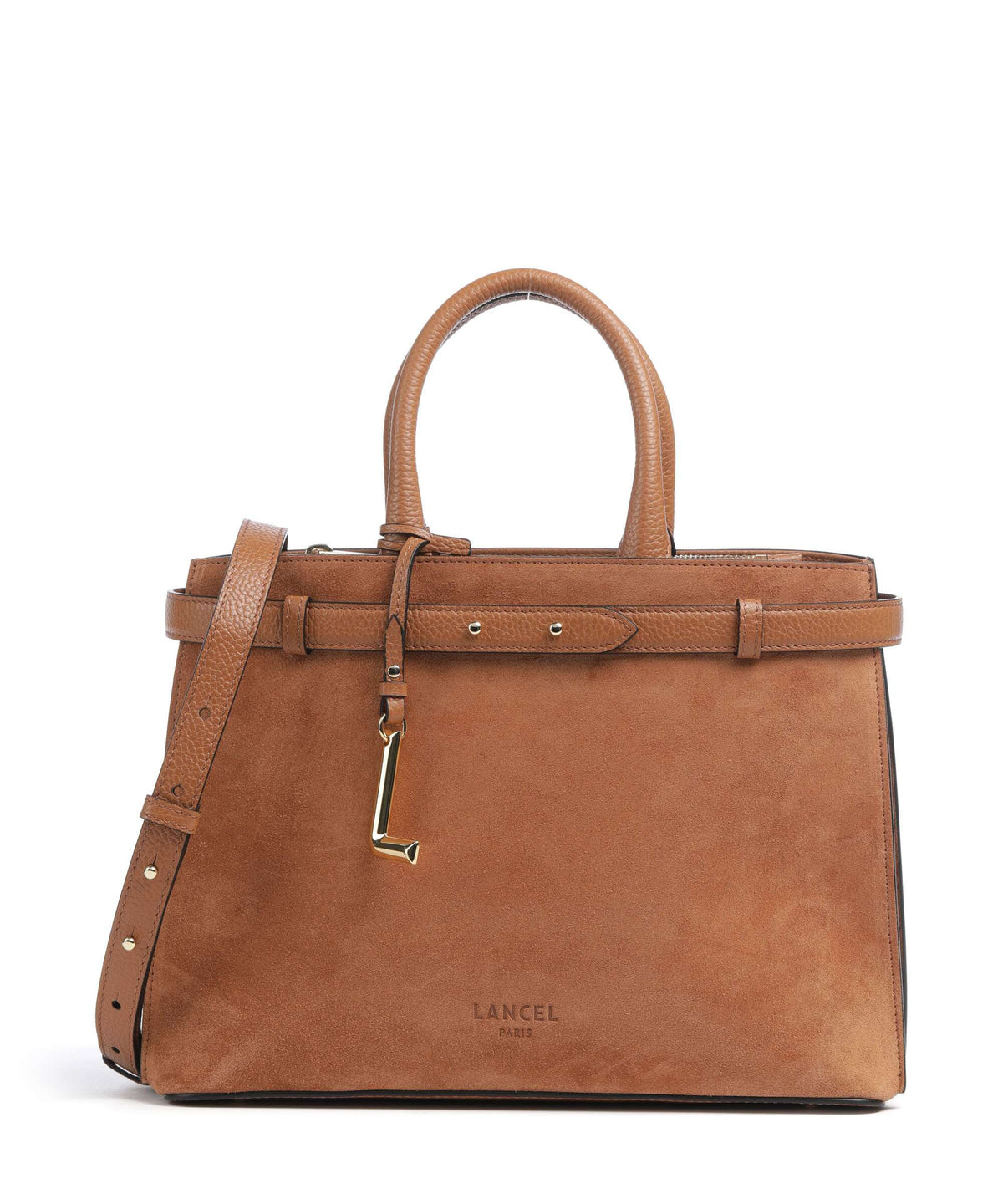 Lancel Faubourg M Handbag camel