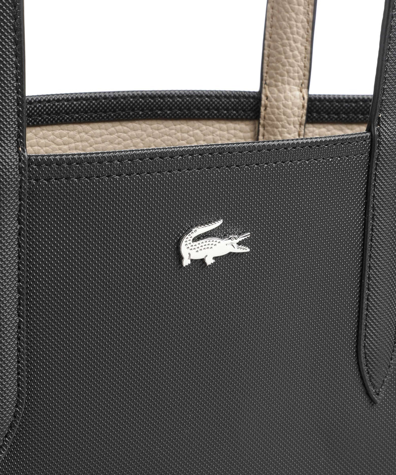 Lacoste Anna Tote bag noir/krema