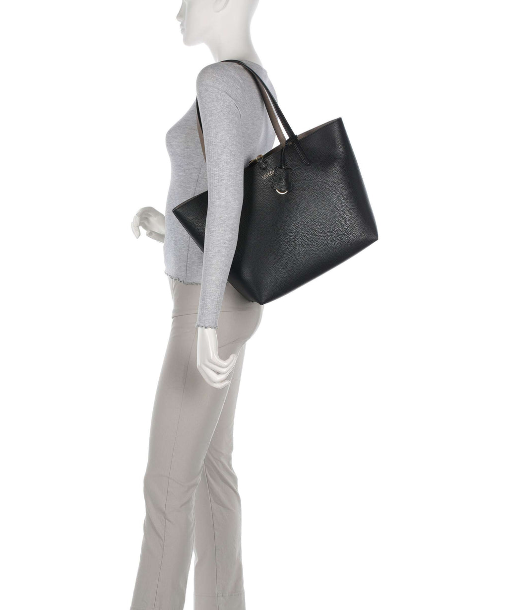 Lauren Ralph Lauren Medium Tote bag black/taupe