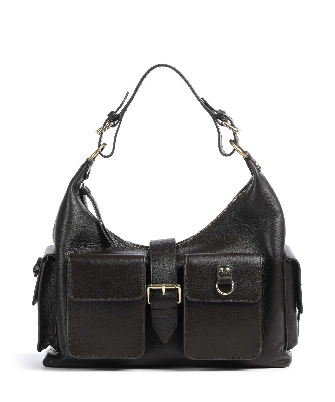 The Kooples Amelia Large Shoulder bag brown
