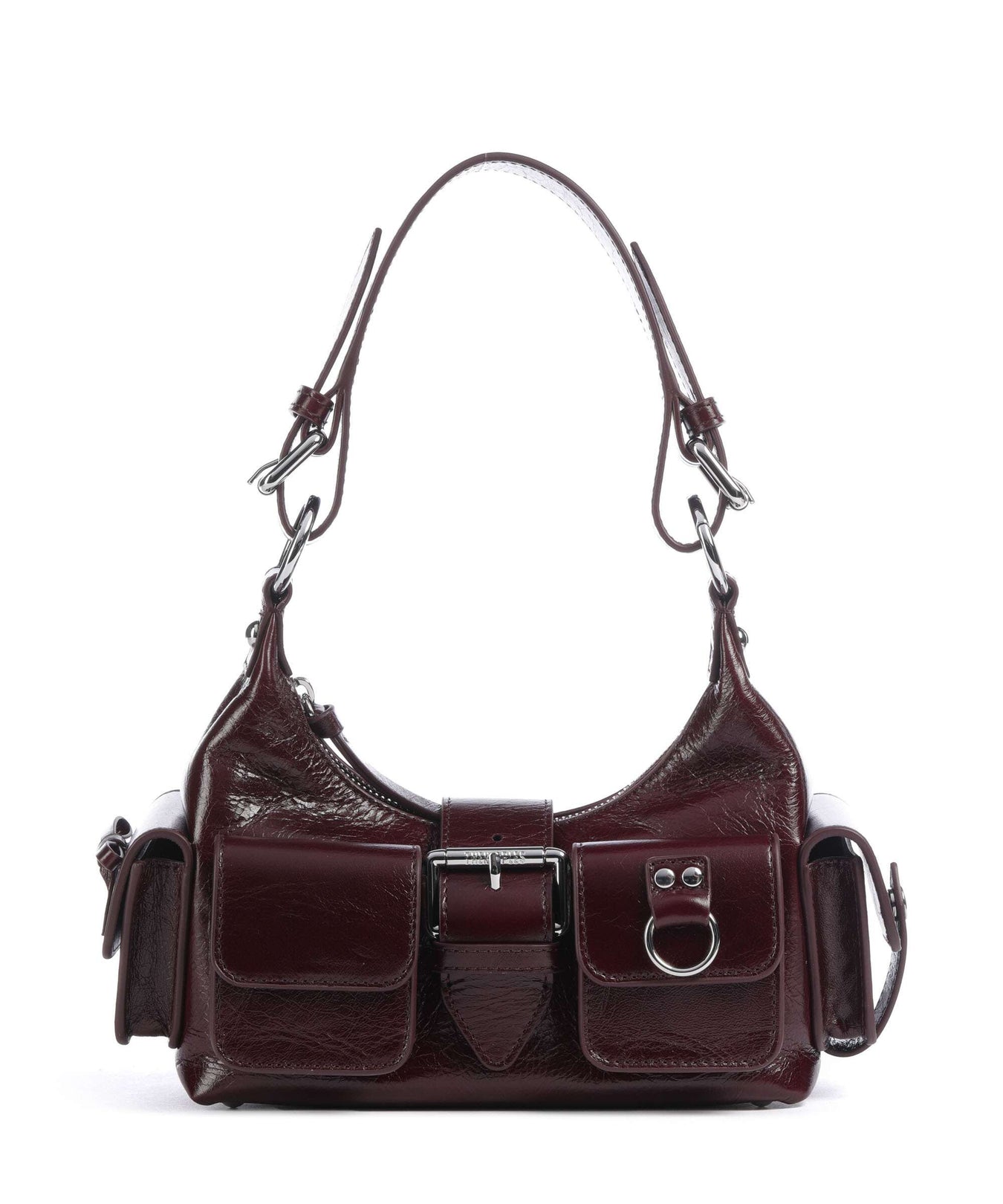 The Kooples Amelia Small Shoulder bag bordeaux