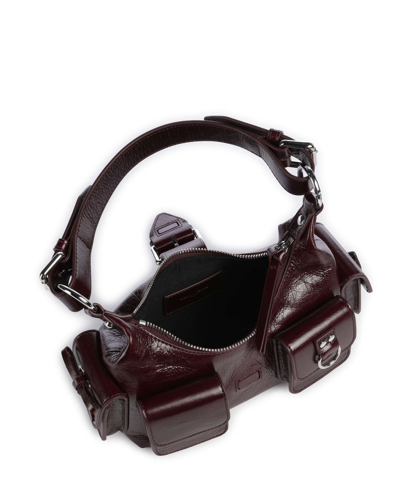 The Kooples Amelia Small Shoulder bag bordeaux
