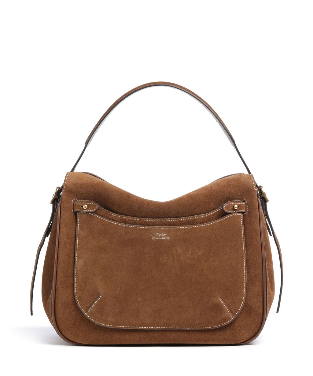 Polo Ralph Lauren ID Collection Large Hobo bag cinnamon/cuoio