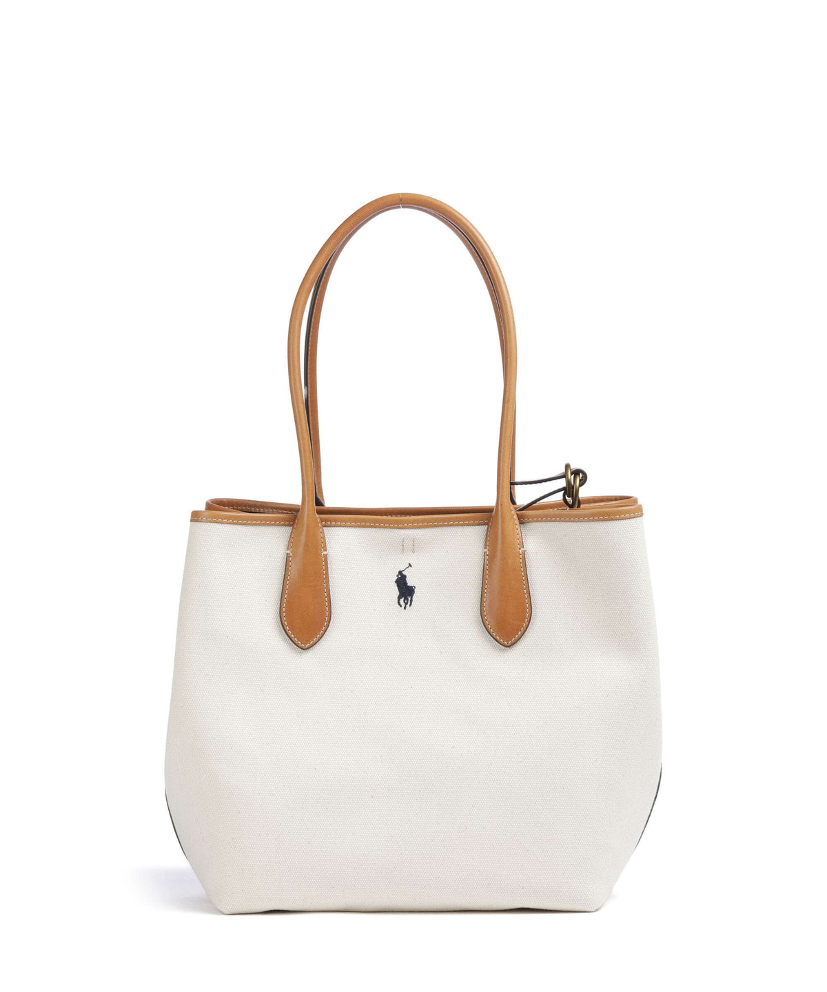 Polo Ralph Lauren Bellport Medium Tote bag natural/navy