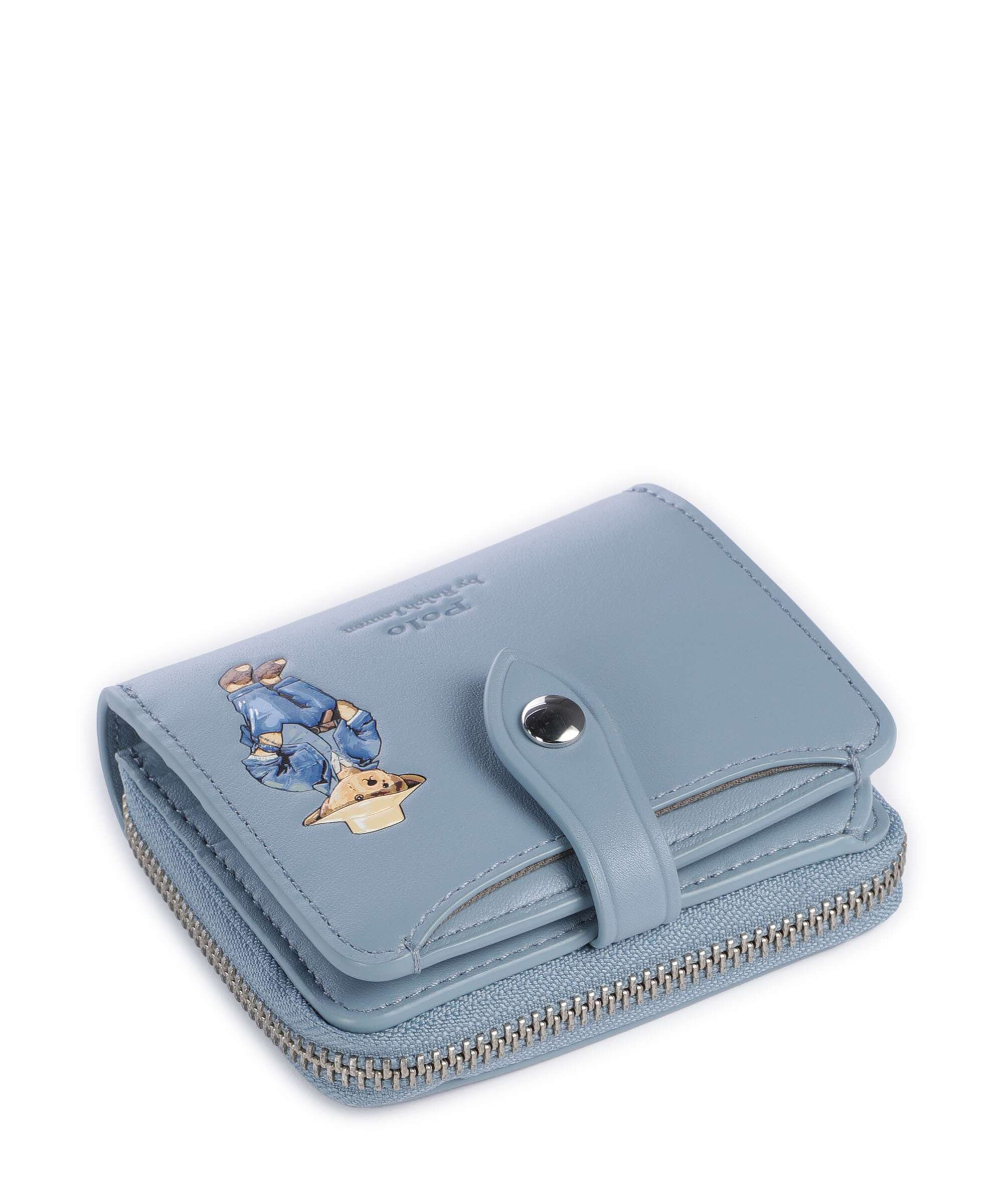Polo Ralph Lauren Bear Traveller Wallet faded denim