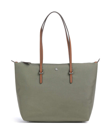Lauren Ralph Lauren Keaton 26 Bolsa shopping sage green/lauren tan