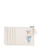 Polo Ralph Lauren Bear Eran Cable Tarjetero ivory