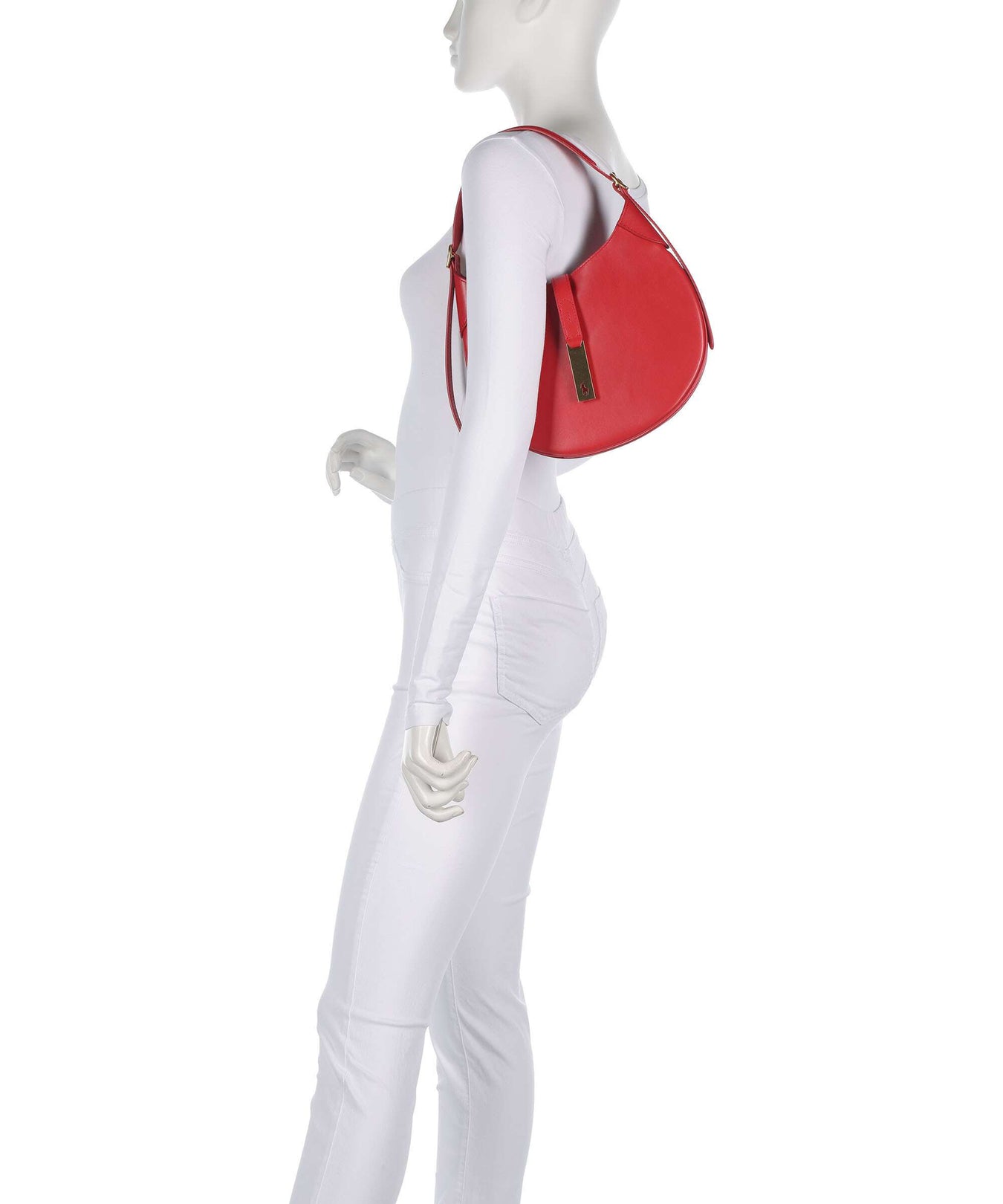 Polo Ralph Lauren ID Collection Small Shoulder bag geranium red