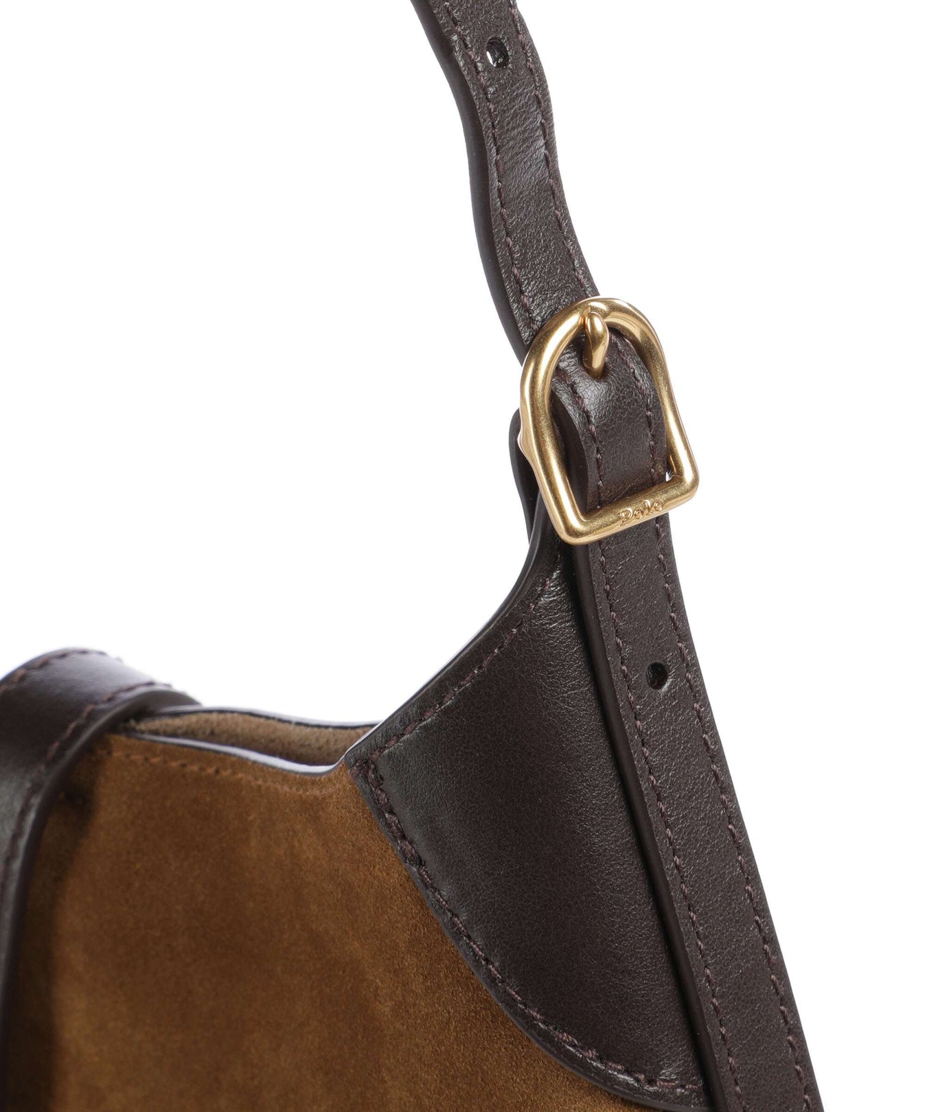 Polo Ralph Lauren ID Collection Small Hobo bag maple tobacco