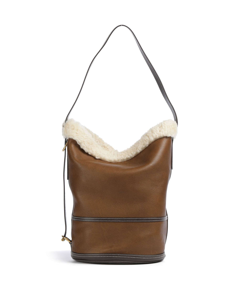 Polo Ralph Lauren Bellport Medium Bucket bag luggage/cream