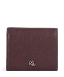 Lauren Ralph Lauren Small Monedero dark garnet