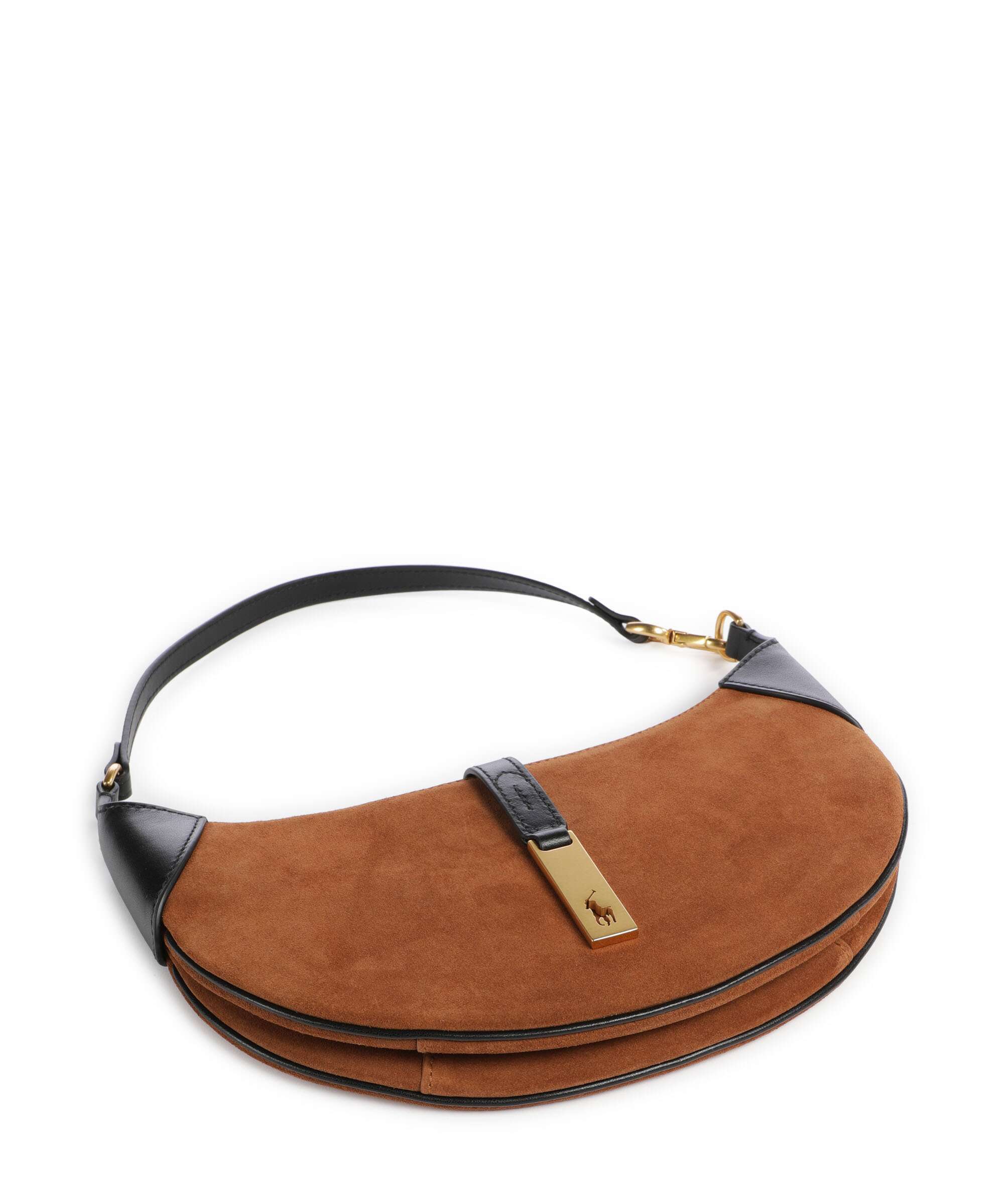 Polo Ralph Lauren ID Collection Small Shoulder bag toffee/black