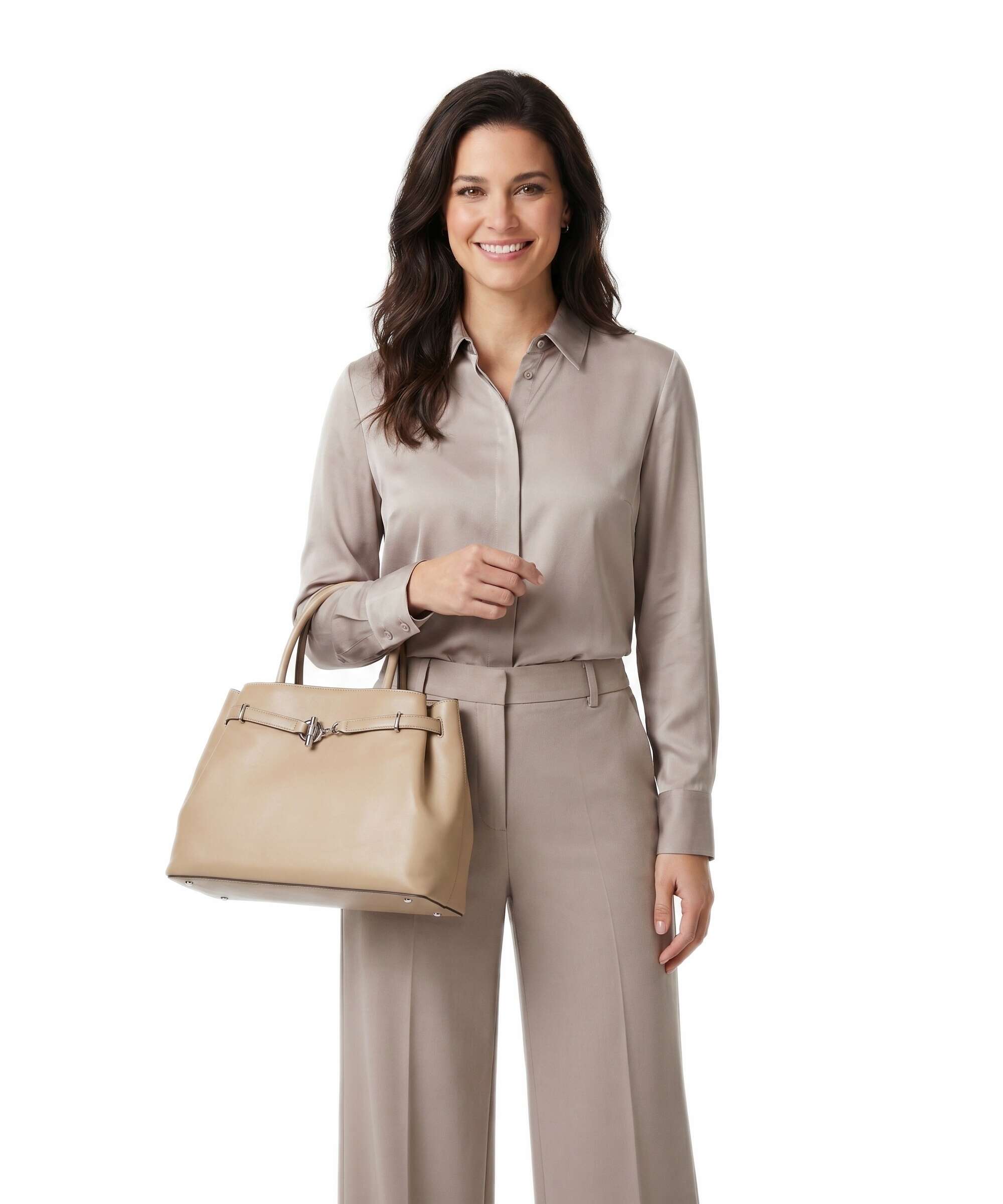 Lauren Ralph Lauren Blaike Large Handbag tan