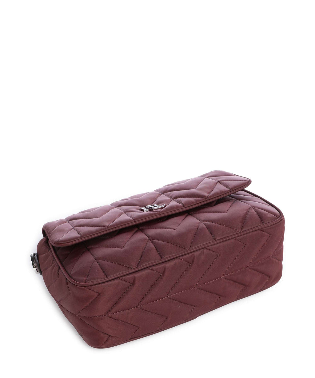 Lauren Ralph Lauren Stevie Medium Crossbody bag dark garnet