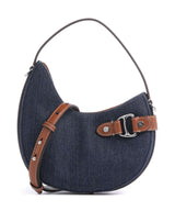 Lauren Ralph Lauren Tasha Small Crossbody bag rinse wash denim/auren tan